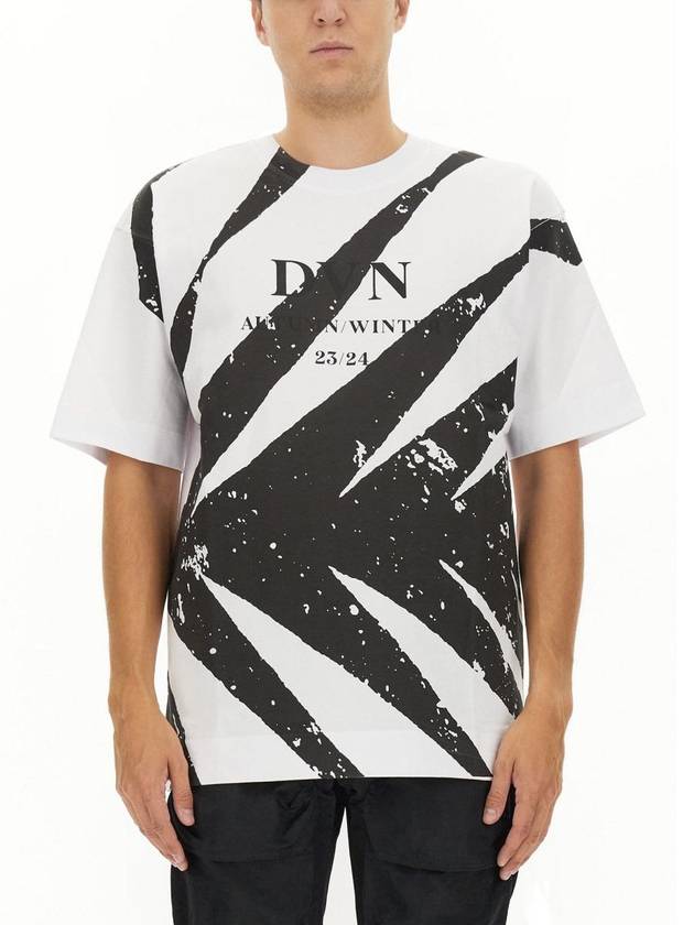 Dries Van Noten Logo Print T-Shirt - DRIES VAN NOTEN - BALAAN 1