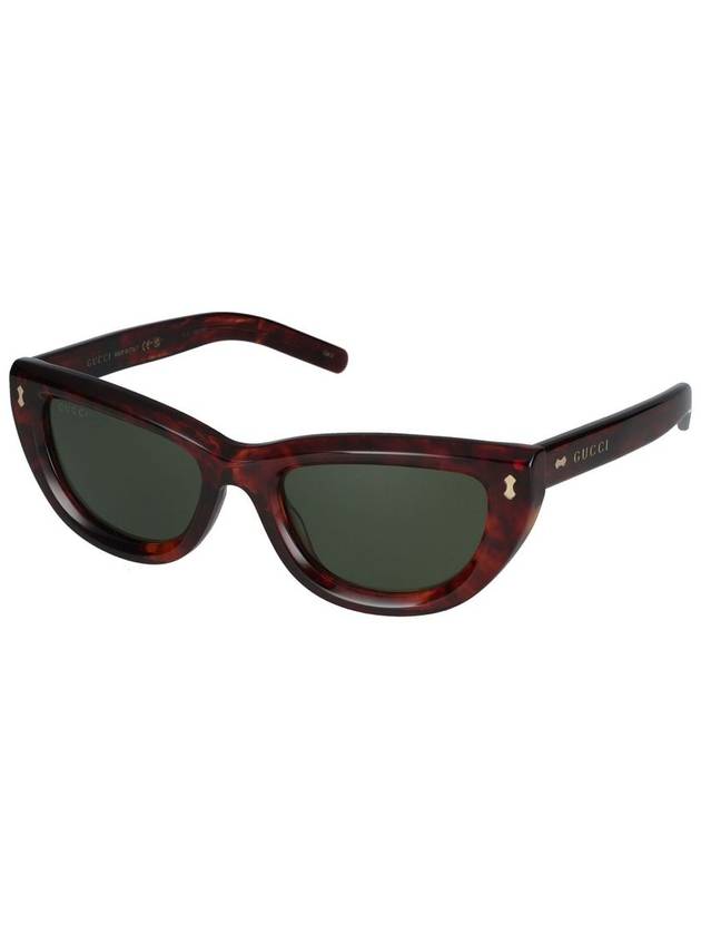 Sunglasses GG1521S 002 HAVANA HAVANA GREEN - GUCCI - BALAAN 3