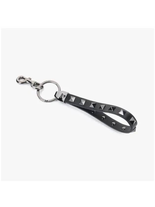 Valentino 2Y2P0550 VH3 0NO P0550 Rockstud Keyring - RED VALENTINO - BALAAN 4