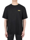 Men's Small Logo Essential Short Sleeve T-Shirt Black - BARBOUR - BALAAN 2