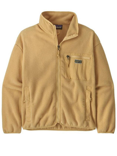 Women's Synchilla Fleece Zip-Up Jacket Beeswax Tan - PATAGONIA - BALAAN 2