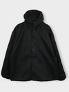 back logo texture nylon hooded coach jacket black 202BT246370F 009 - FEAR OF GOD ESSENTIALS - BALAAN 2