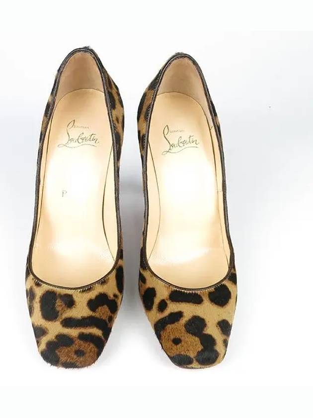 Leopard Calf Leather Pumps Women s Shoes 230MM - CHRISTIAN LOUBOUTIN - BALAAN 5