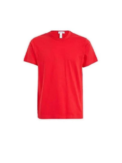 Classic Short Sleeve T-Shirt Red - COMME DES GARCONS - BALAAN 2