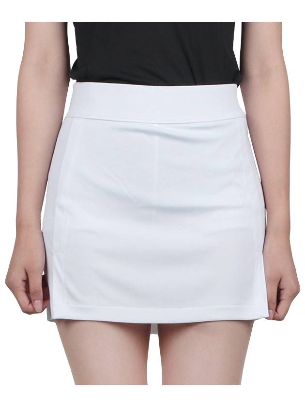 Women's Amelie Golf Mini Skirt White - J.LINDEBERG - BALAAN 2