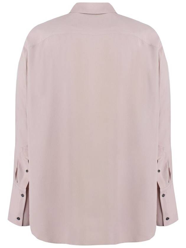 Oversized Long-Sleeved Shirt Pink - AMI - BALAAN 3