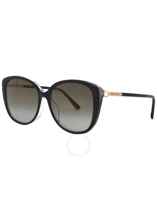 Jimmy Choo Grey Gradient Cat Eye Ladies Sunglasses ALY/F/S 0AE2/FQ 57 - JIMMY CHOO - BALAAN 3