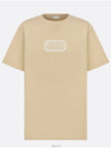 Couture Relaxed Fit Short Sleeve T-Shirt Beige - DIOR - BALAAN 6