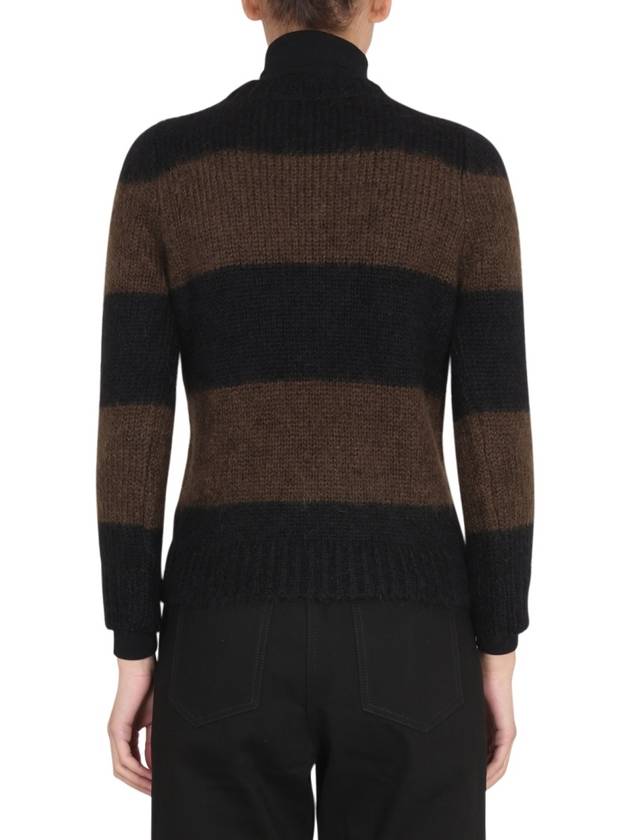 STRIPED CREW NECK SWEATER - RAF SIMONS - BALAAN 3