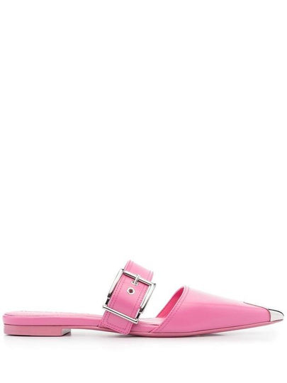 Punk Stud Toe Flat Mules Pink - ALEXANDER MCQUEEN - BALAAN 2