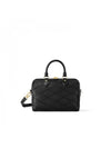 Speedy Bandouliere 25 Malletage Tote Bag Black - LOUIS VUITTON - BALAAN 1