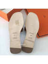 Oran slippers gold - HERMES - BALAAN 4