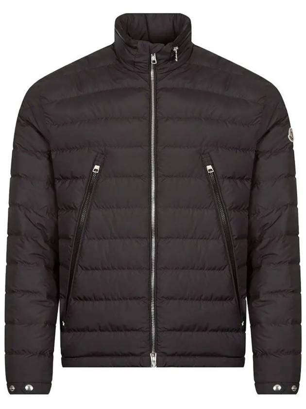 Alfit Short Down Jacket Black - MONCLER - BALAAN 2