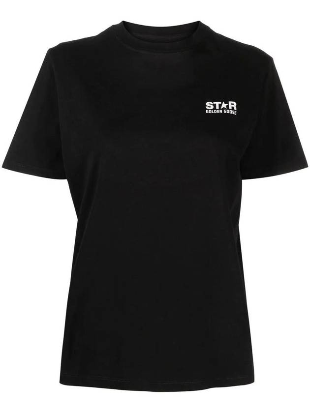 Back Big Star Short Sleeve T-Shirt Black - GOLDEN GOOSE - BALAAN 2