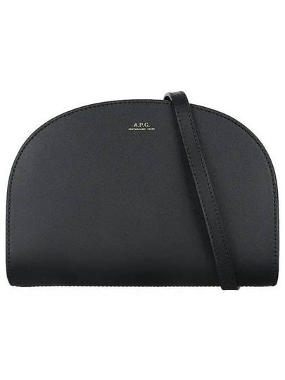 Demi Lune Half Moon Cross Bag Black - A.P.C. - BALAAN 2