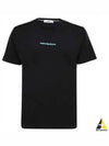 Micro Graphics One Print Short Sleeve T Shirt Black - STONE ISLAND - BALAAN 2