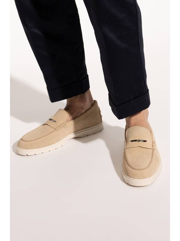 Tod’s Suede Shoes Type Loafers, Men's, Beige - TOD'S - BALAAN 2