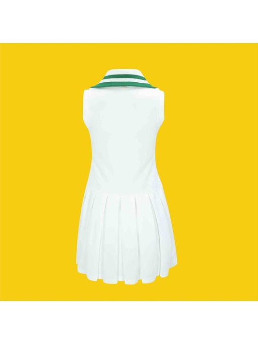 Saint Signature Green Label Wide Collar Polo One Piece Women s Skirt Shorts GO60682 - MAHES - BALAAN 2