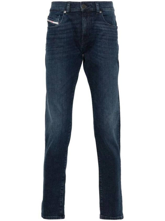 2019 D-Strukt Slim Fit Jeans Dark Blue - DIESEL - BALAAN 1