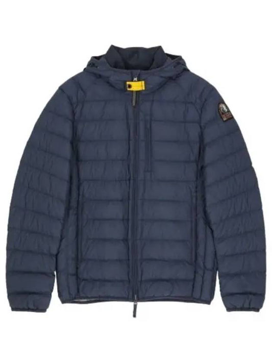 Last Minute Full Zip Down Jacket Navy Padding - PARAJUMPERS - BALAAN 1