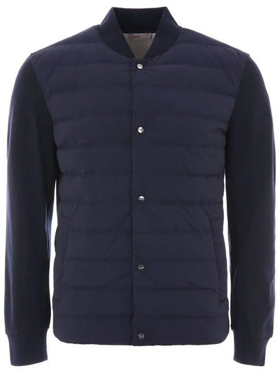 Light Down Bomber Jacket Dark Navy - HERNO - BALAAN 2