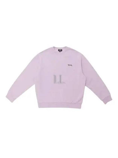 Clint Chest Logo Sweatshirt White - A.P.C. - BALAAN 2