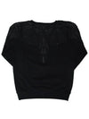 Pando Crew Neck Sweatshirt CMBA009068094 1010 - MARCELO BURLON - BALAAN 3