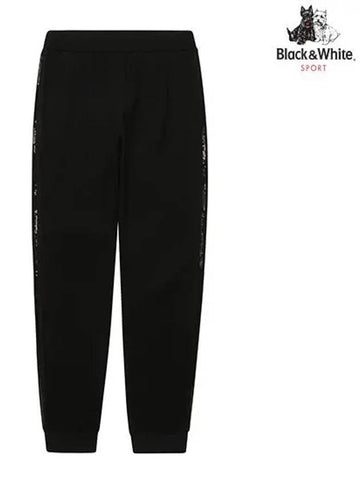 Women s Crease Jumper Setup Jogger Pants 5054LZWR BLACK - BLACK&WHITE - BALAAN 1