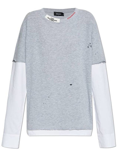 Dsquared2 Hoodie, Women's, Grey - DSQUARED2 - BALAAN 1