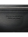 Intrecciato Zipper Around Leather Long Wallet Black - BOTTEGA VENETA - BALAAN 5