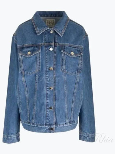 24 Classic Denim Jacket 242 WRO2395 FB0045 167 - TOTEME - BALAAN 1