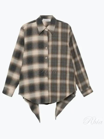 Apron Doyle Check Lagger Flannel Long Sleeve Shirt - OUR LEGACY - BALAAN 2