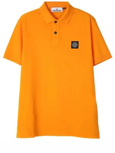 logo patch polo t shirt - STONE ISLAND - BALAAN 1