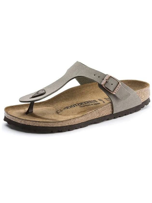 Gizeh Stone Flip Flops Grey - BIRKENSTOCK - BALAAN 1