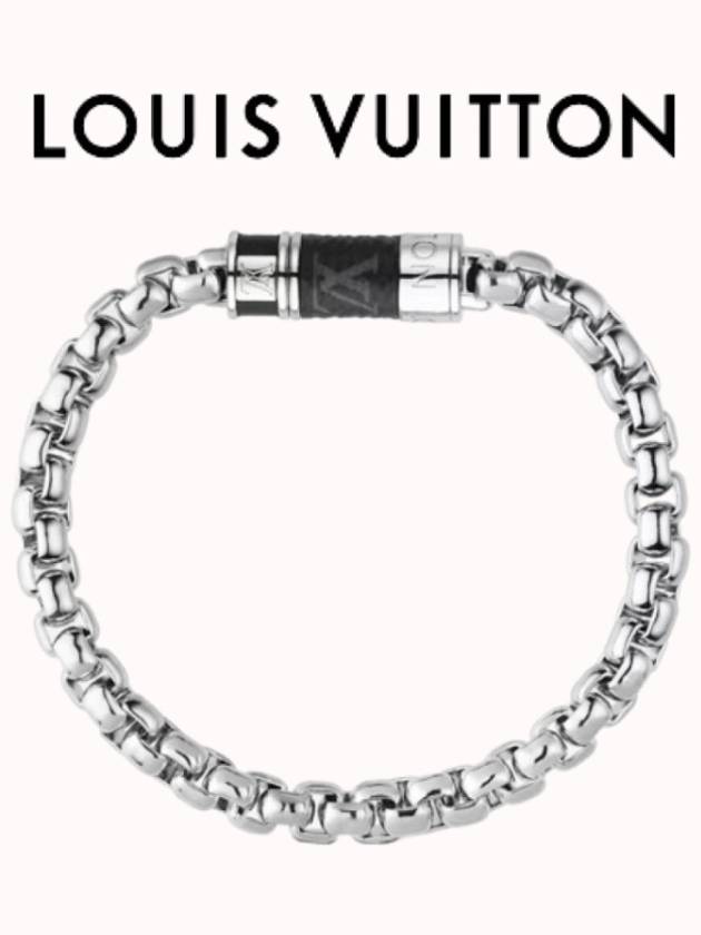 Monogram Chain Bracelet Silver - LOUIS VUITTON - BALAAN 2