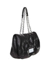 Glam Slam Flap Medium Shoulder Bag Black - MAISON MARGIELA - BALAAN 3