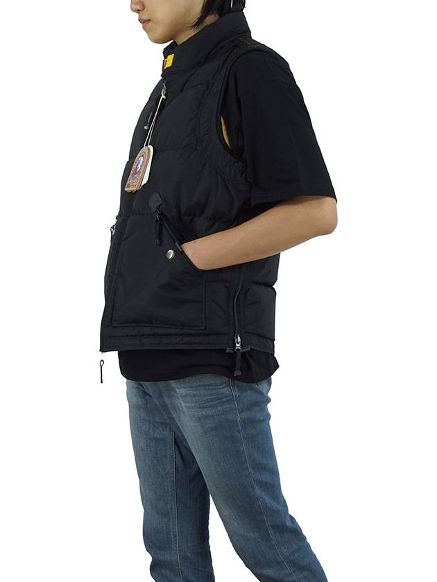 Kobuk Down Padding Vest Black - PARAJUMPERS - BALAAN 7