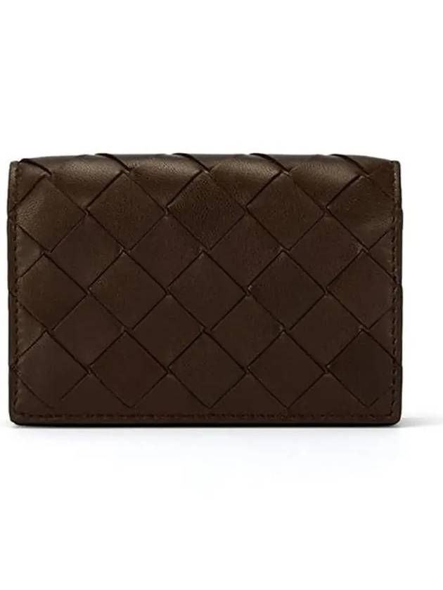 Intrecciato Card Wallet Brown - BOTTEGA VENETA - BALAAN 6