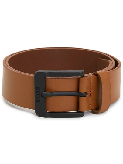 Buckle Leather Belt Brown - HUGO BOSS - BALAAN 2