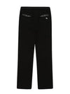 Bootcut 10cm Pants 5012LXWNBLACK - BLACK&WHITE - BALAAN 2