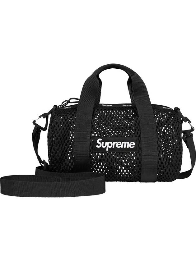 Mesh Mini Duffle Bag Black - SUPREME - BALAAN 2