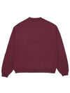 Drold Monsieur Men's LE DROLE TARTAN Sweatshirt Burgundy CSW126 CO001 BX - DROLE DE MONSIEUR - BALAAN 2