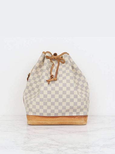 Noe Damier Azur Drawstring Bucket Bag Shoulder N42222 - LOUIS VUITTON - BALAAN 1