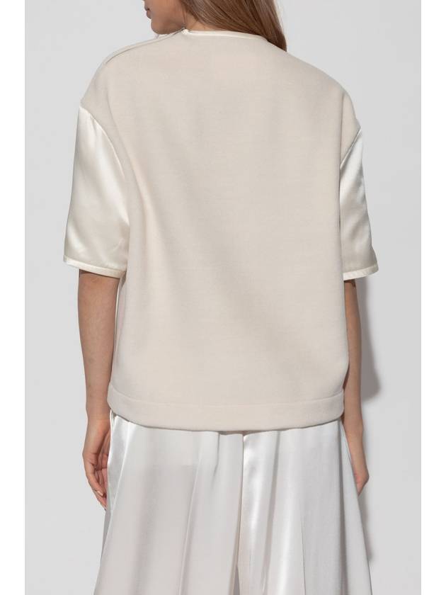 JIL SANDER+ Wool Top, Women's, Cream - JIL SANDER - BALAAN 4