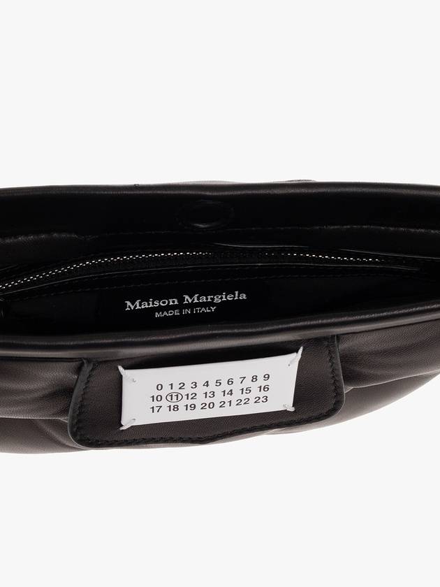 Glam Slam Flat Cross Bag Black - MAISON MARGIELA - BALAAN 6