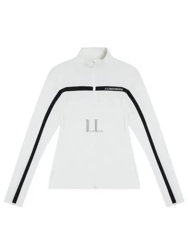 Janice Full Zip-up Jacket White - J.LINDEBERG - BALAAN 2