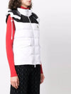 Women Ciboure Hoodie Padded Vest White - MONCLER - BALAAN 4