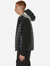 Clai Logo Patch Down Vest Navy - MONCLER - BALAAN 3