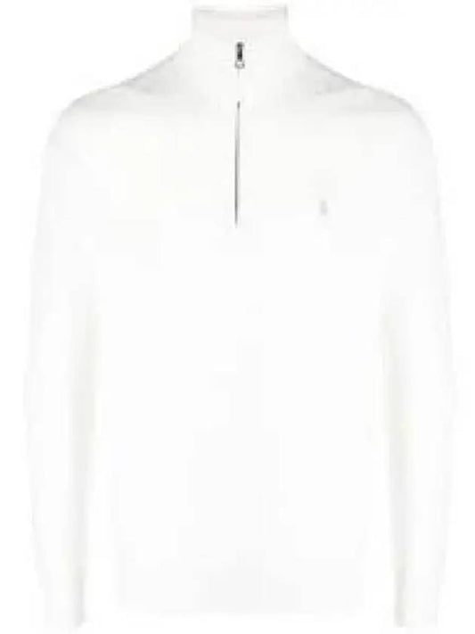 Savings Long Sleeve Half Zip Up Pullover White 1236531 - POLO RALPH LAUREN - BALAAN 1