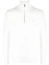 Long sleeve half zip up pullover white 1236531 - POLO RALPH LAUREN - BALAAN 1